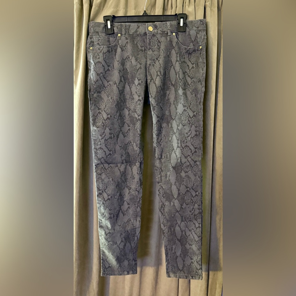 H&M Skinny Jeans - Snake skin pattern